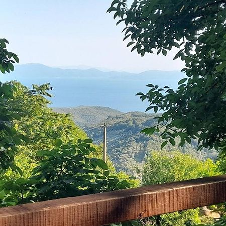 Mountain And Sea View Villa Miléai Exteriör bild