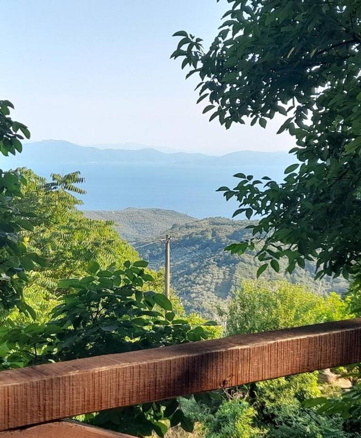 Mountain And Sea View Villa Miléai Exteriör bild